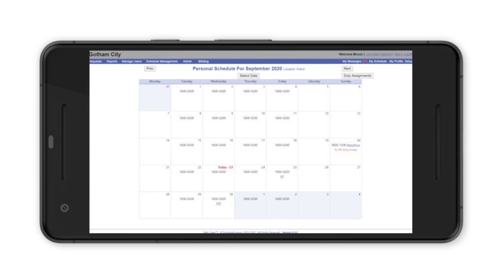 Schedule Express in mobile